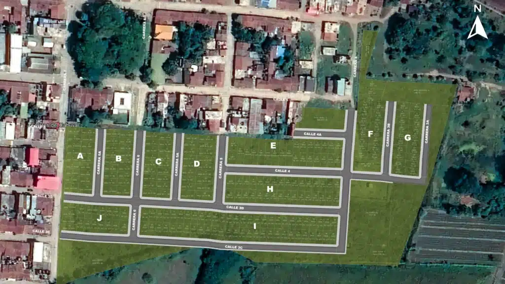 cabuyalplano 1 Candelaria, Lotes en venta, solares del cabuyal